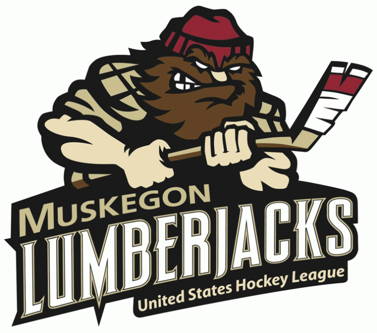 Muskegon Lumberjacks 2010 11-2011 12 Primary Logo vinyl decal